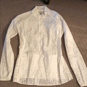 See-through zip jacket